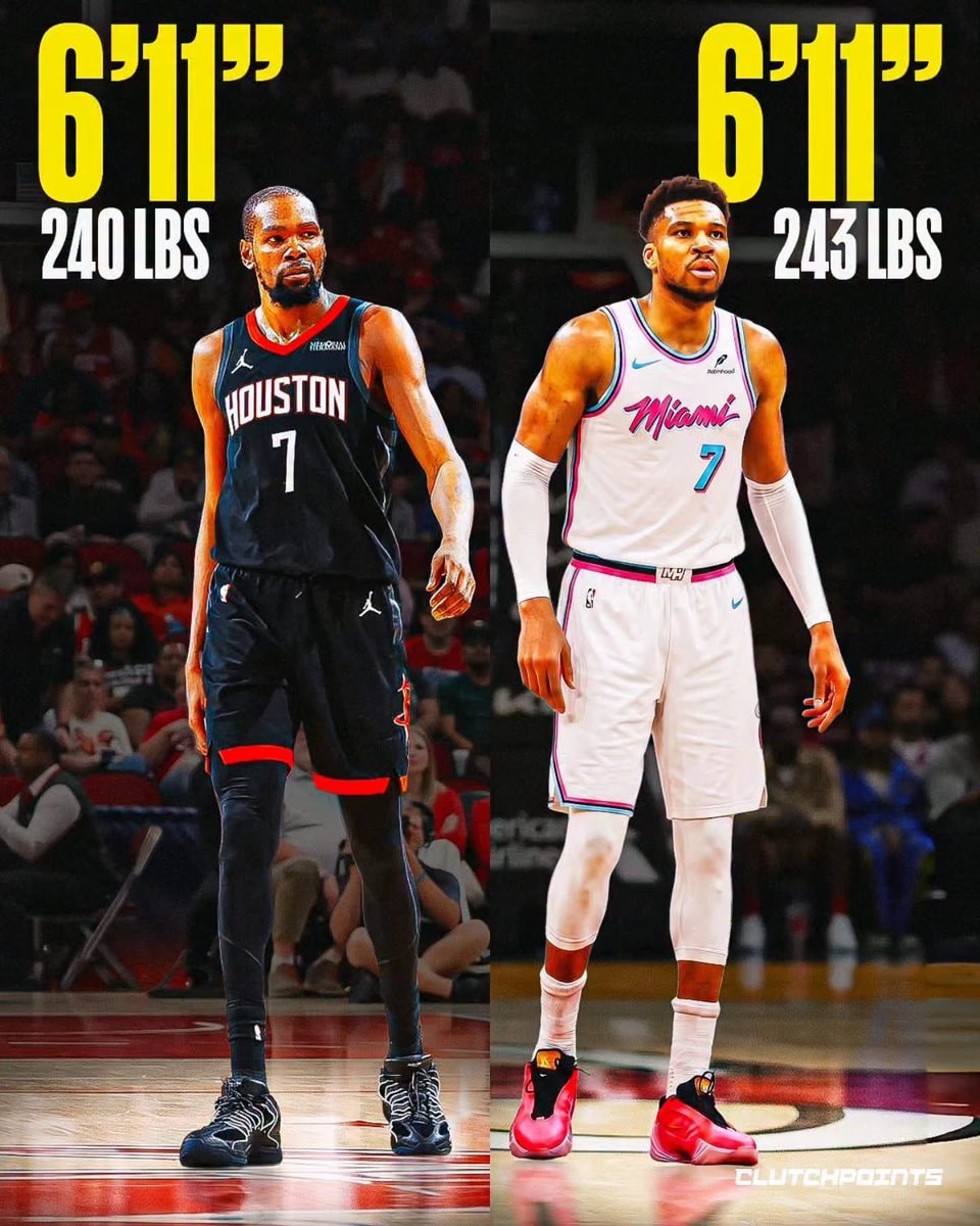Kevin Durant vs Giannis Antetokounmpo stats