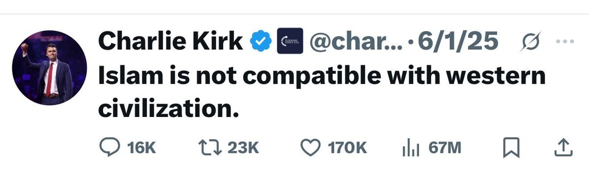 Charlie Kirk fist raised