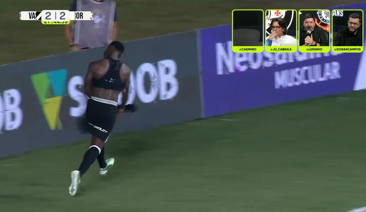 Vasco 3x2 Corinthians Hinestrosa goal Vasco 3x2 Corinthians Hinestrosa goal