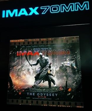 The Odyssey IMAX 70mm poster