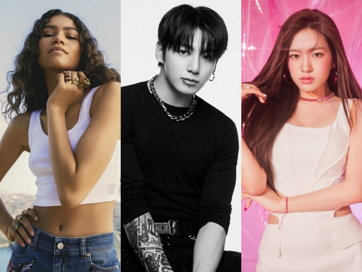 Jungkook Yujin Zendaya birthday