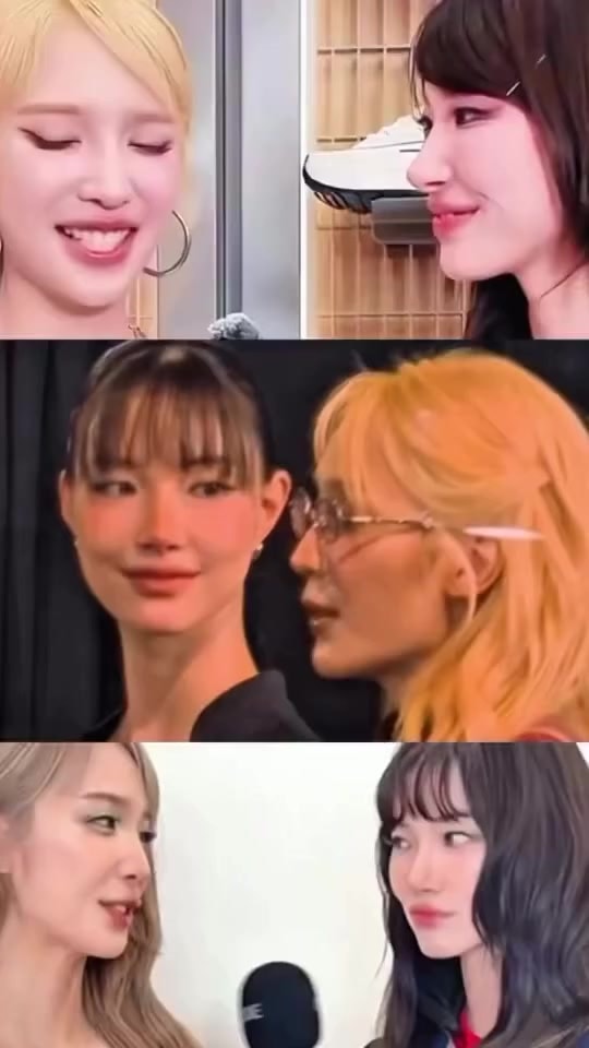 Two women casual close-ups