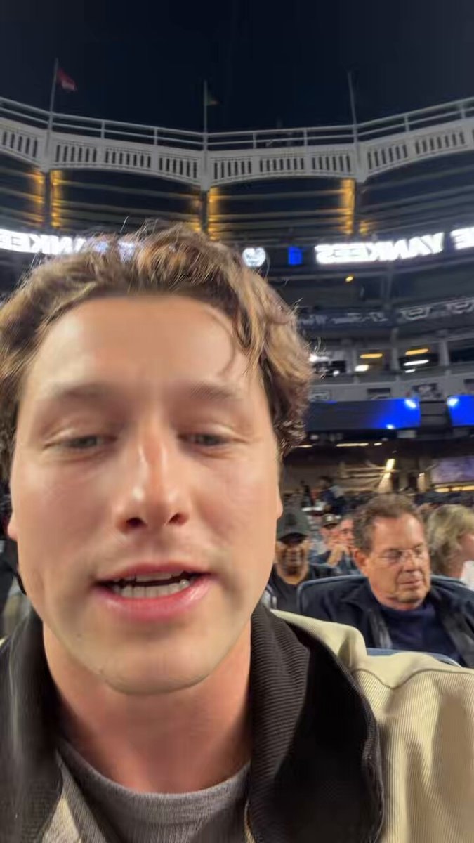 Stephen Kalyn at the Yankees game