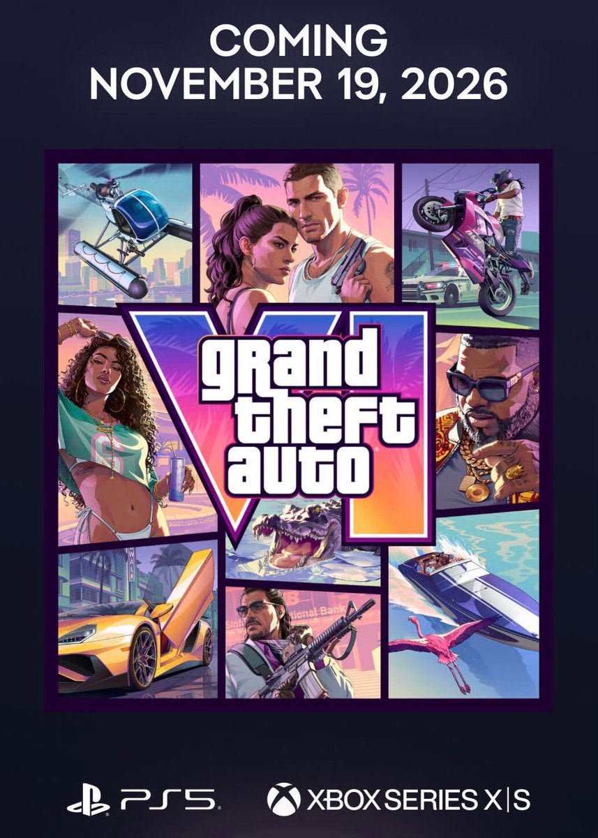GTA 6 release date November 19th (photo 2 of 2) GTA 6 release date November 19th (photo 2 of 2)