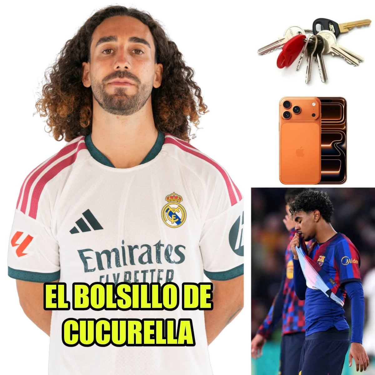 Lamine Yamal Cucurella clásico karma