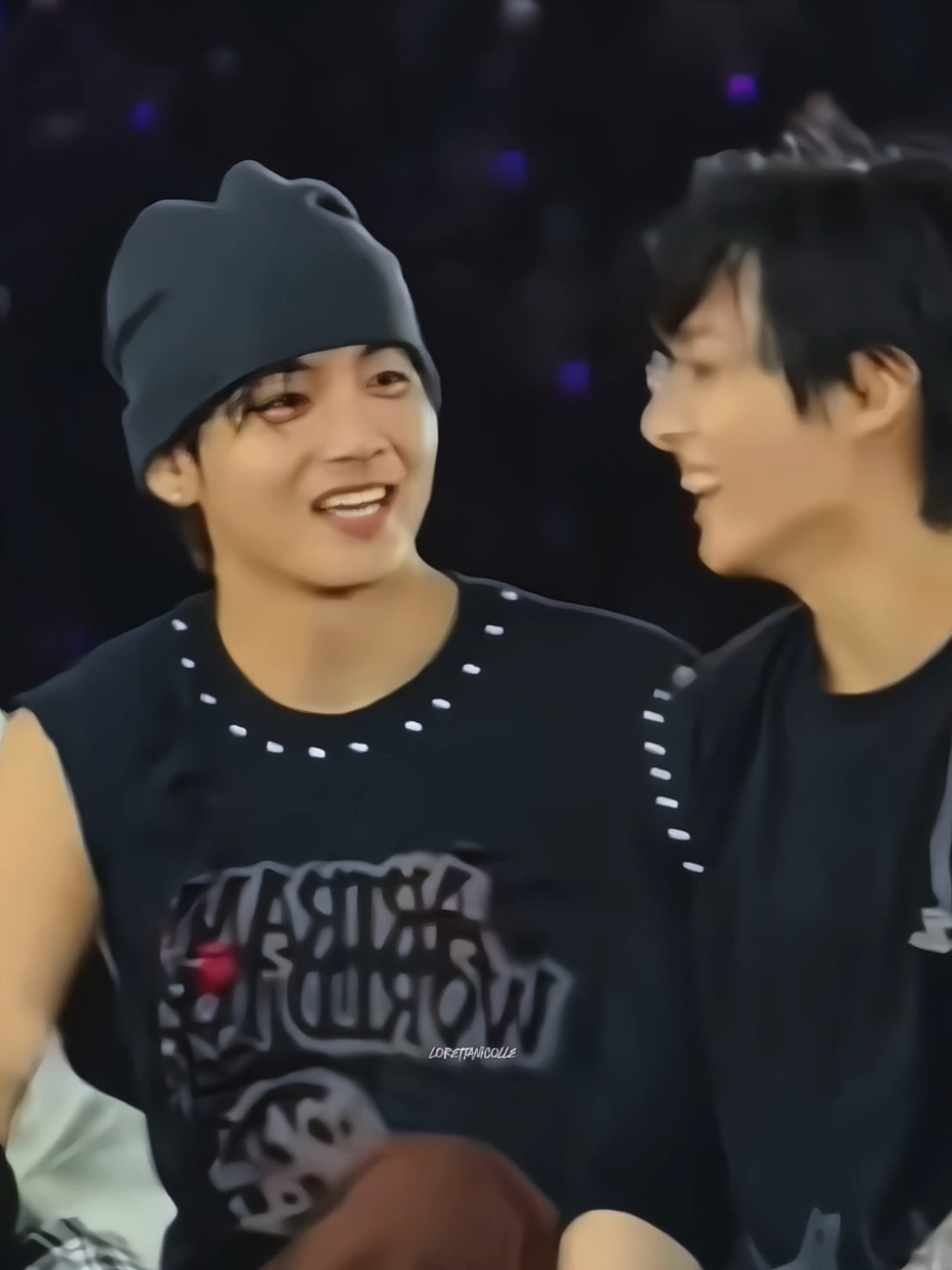 Taehyung and Jungkook moment