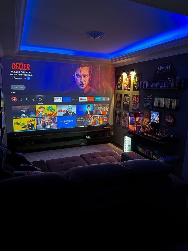 Dexter home theater setup