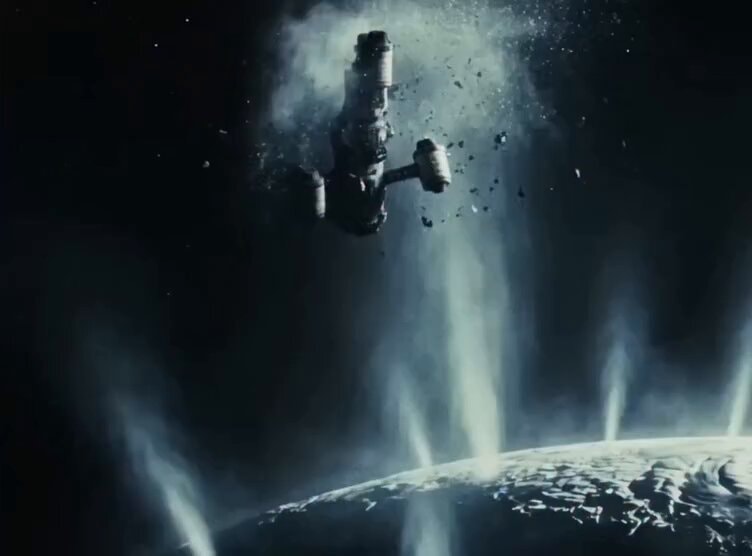 Dave Clark sci-fi short Saturn Enceladus