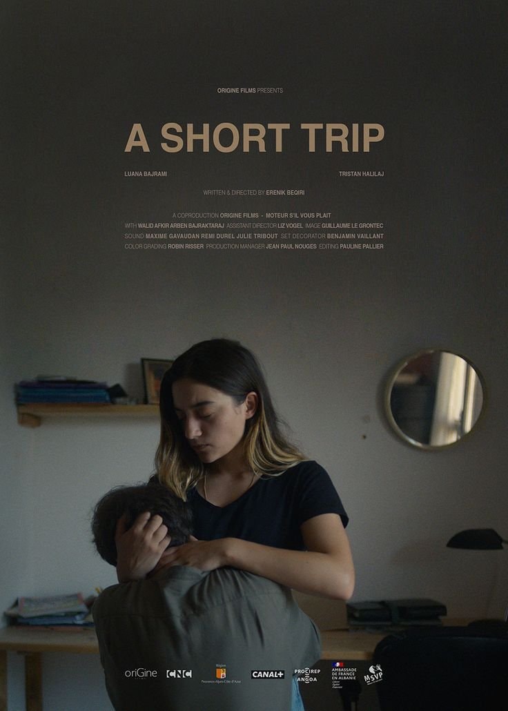 A Short Trip poster Luana Bajrami Tristan Halilaj