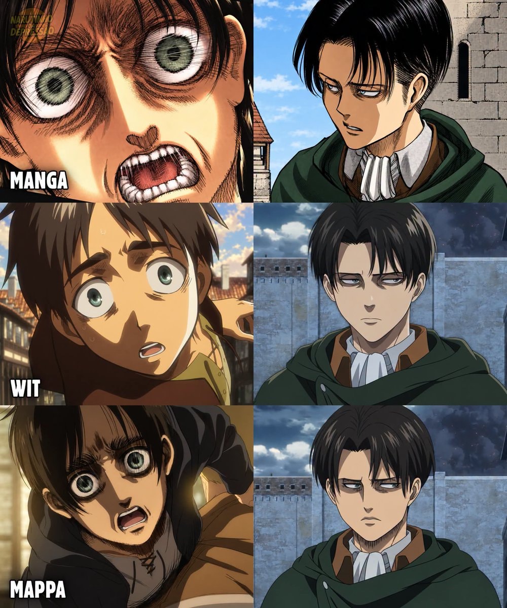 Eren and Levi comparison