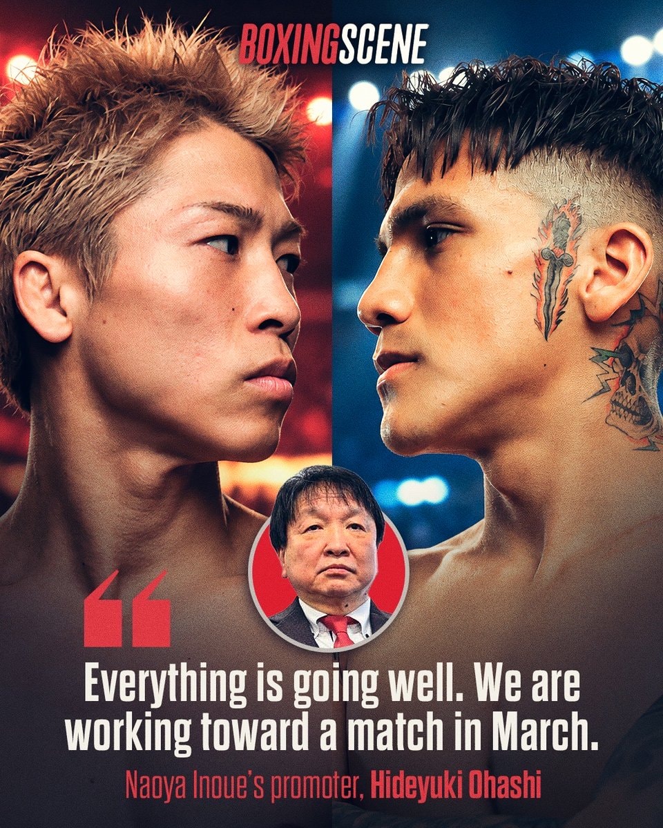 Inoue Rodriguez March fight update
