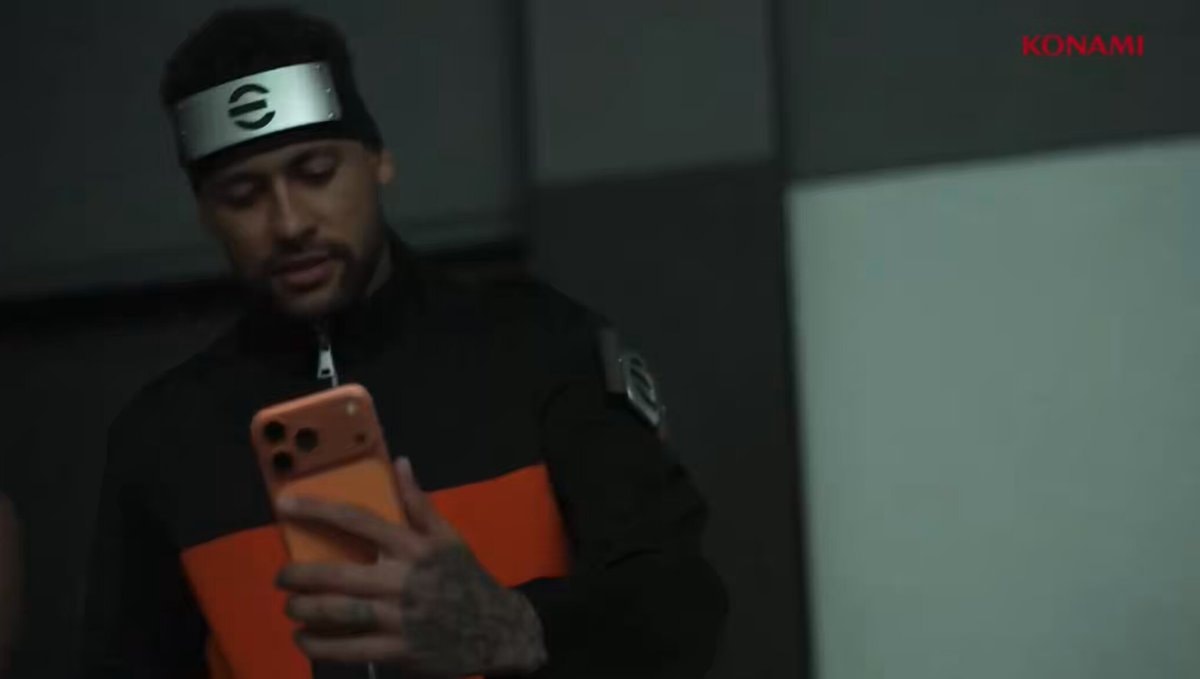 Neymar Naruto costume Konami collab