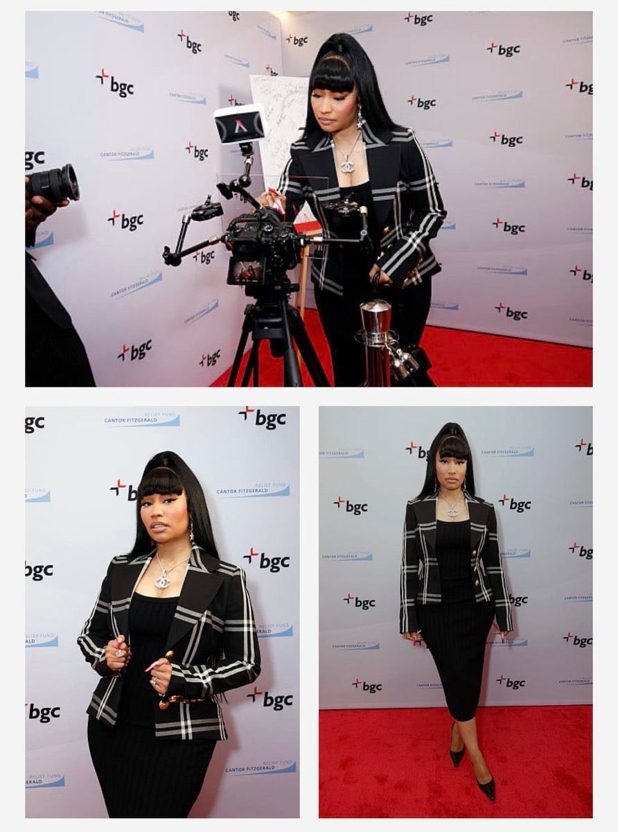 Nicki Minaj BGC Charity Day Boss Barbie