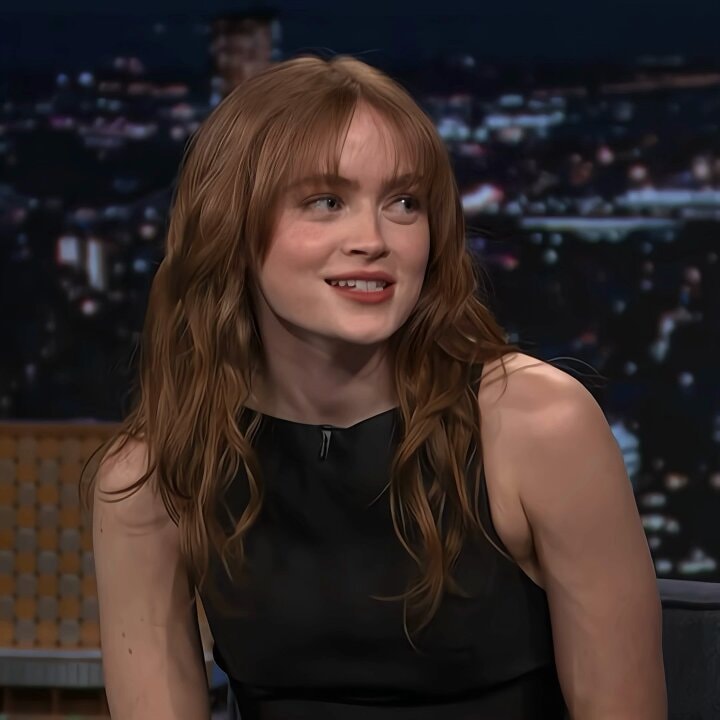 Sadie Sink interview moment