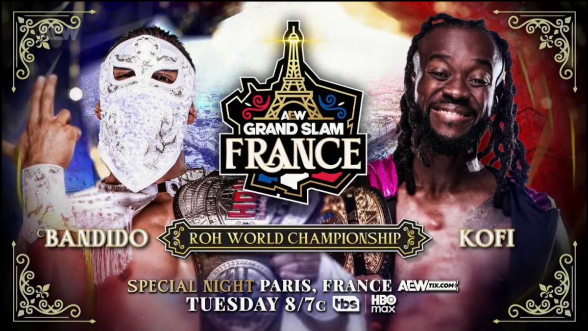 Mercedes Moné vs Queen Aminata AEW Grand Slam France (photo 3 of 4)