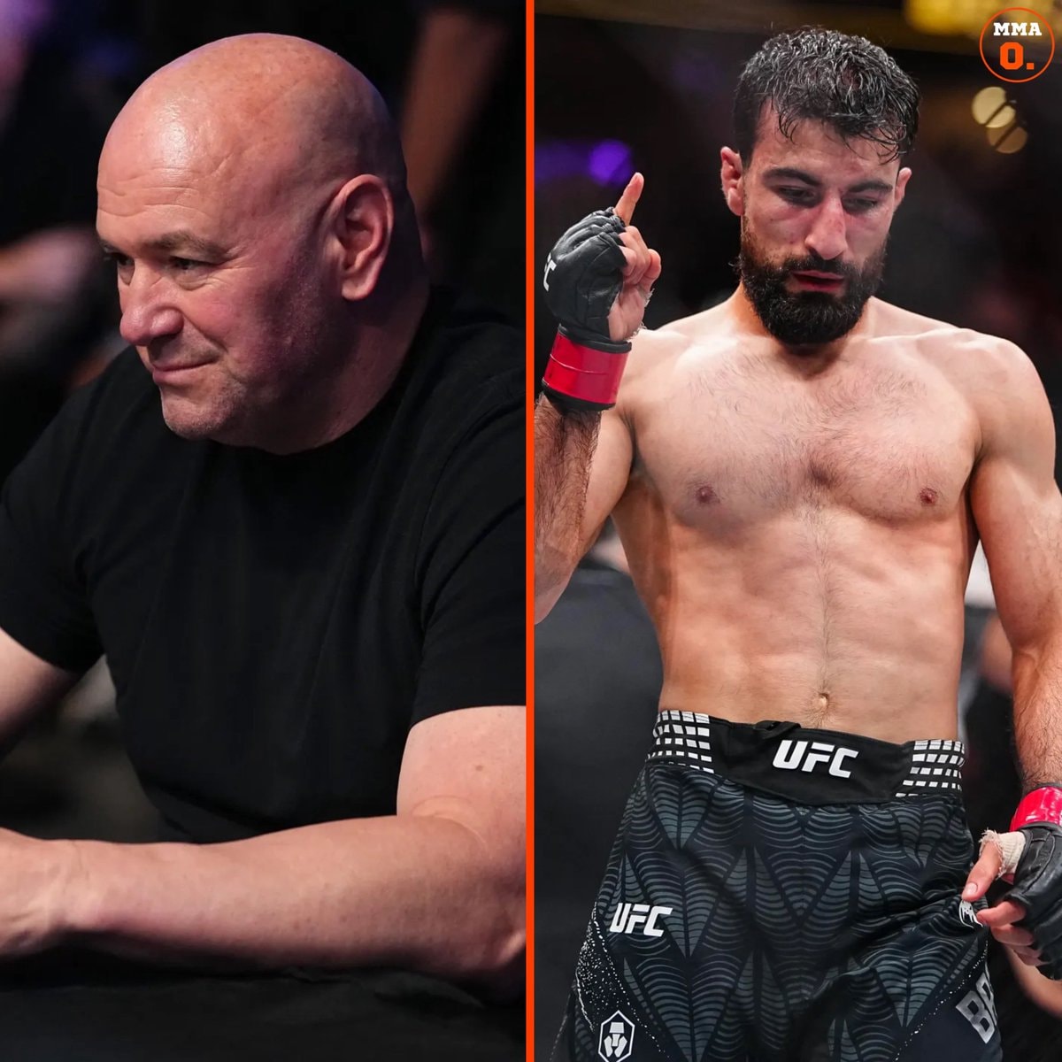 Dana White apologises to Farid Basharat Dana White apologises to Farid Basharat