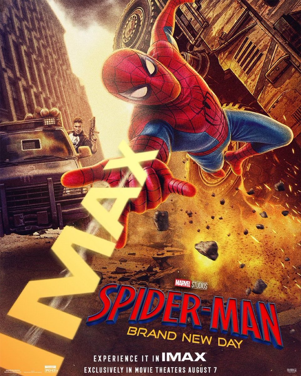 SPIDER-MAN: BRAND NEW DAY IMAX August 7
