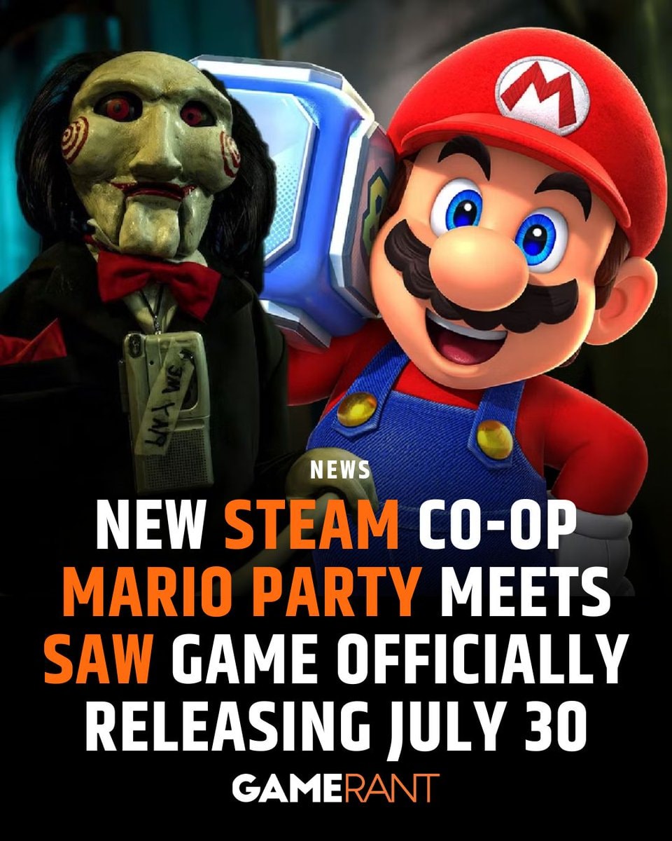 Machine Party Mario Party Saw Steam July 30 (photo 1 of 4)