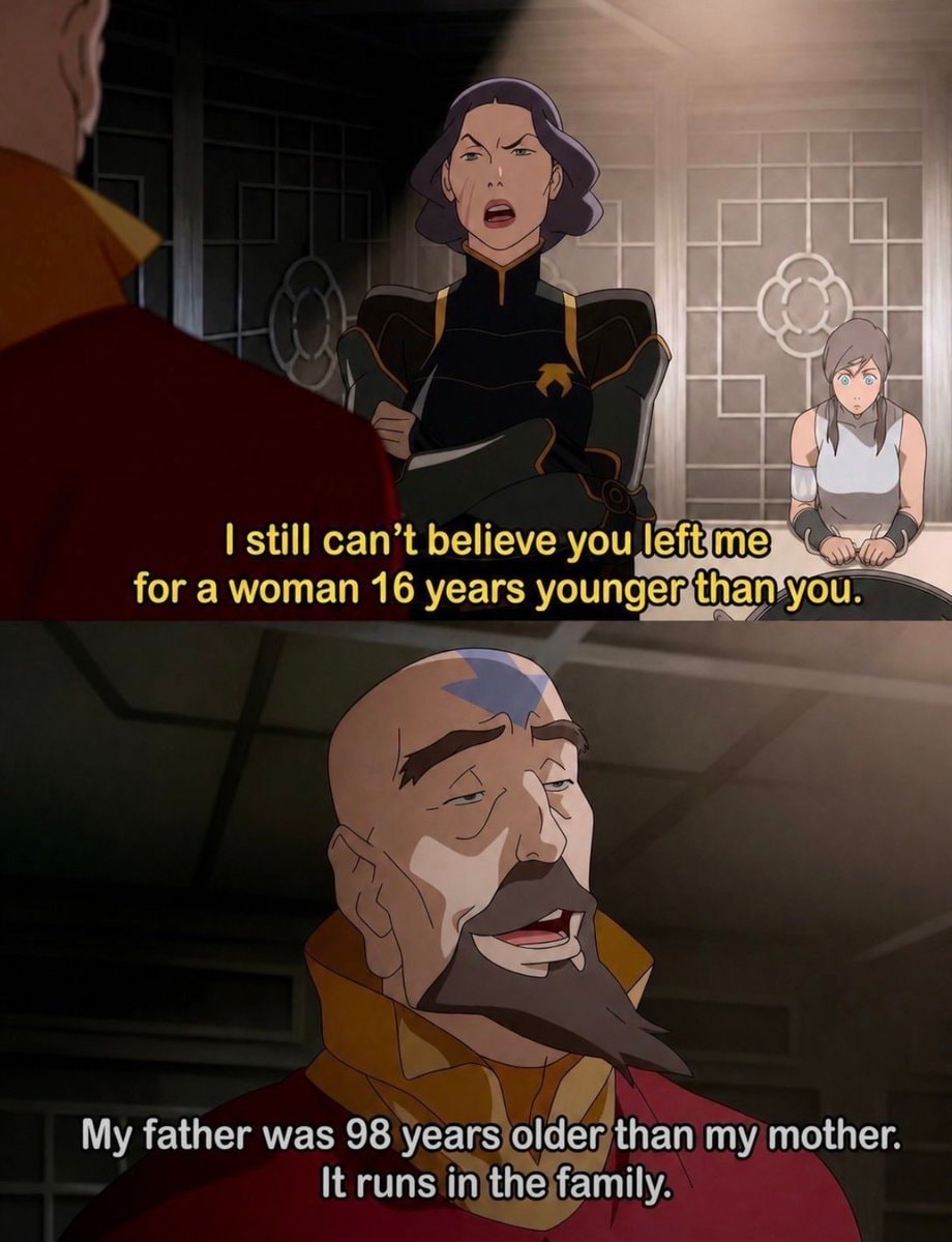 Legend of Korra family age gap joke