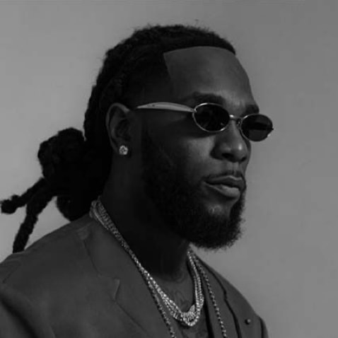 Burna Boy Global Spotify chart top 10 (photo 1 of 2)