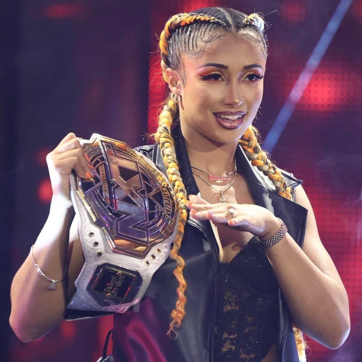 Kelani Jordan NXT Women's Champion congratulations