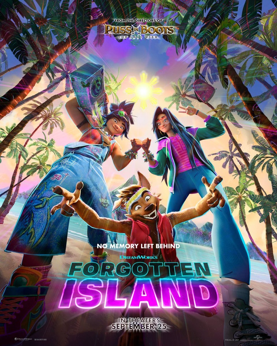 DreamWorks Forgotten Island poster
