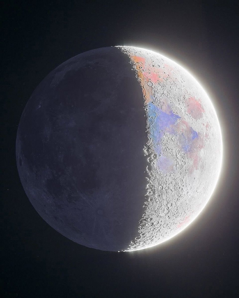 moon close up craters 🥹 (photo 2 of 2)