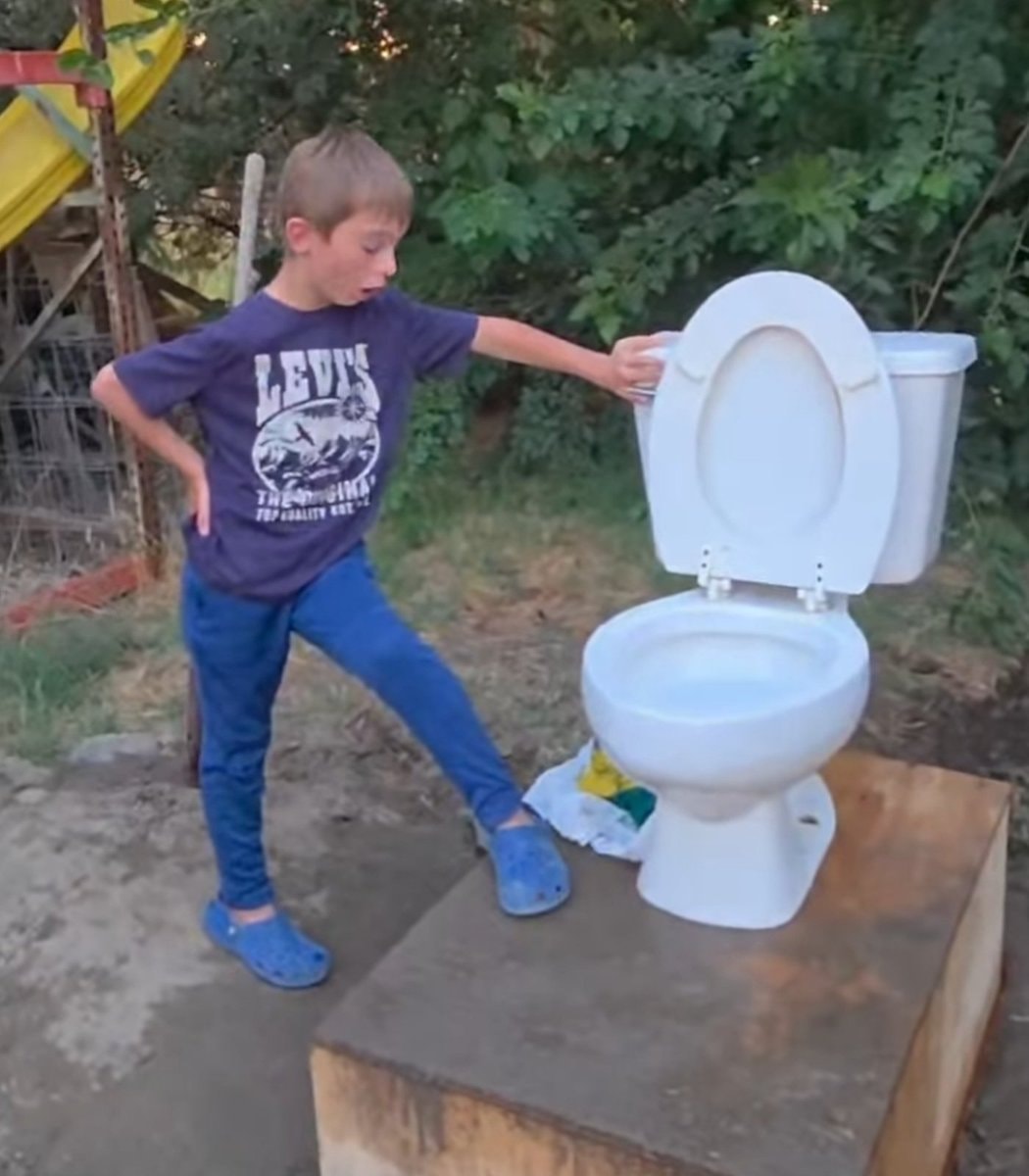 Damian The Toilet Kid viral