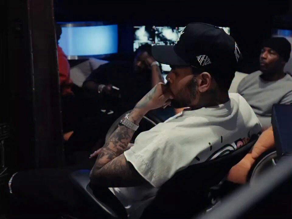 Chris Brown fire emoji post Chris Brown fire emoji post