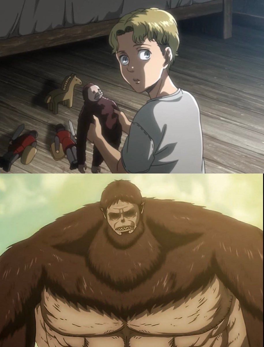 two-panel anime moment
