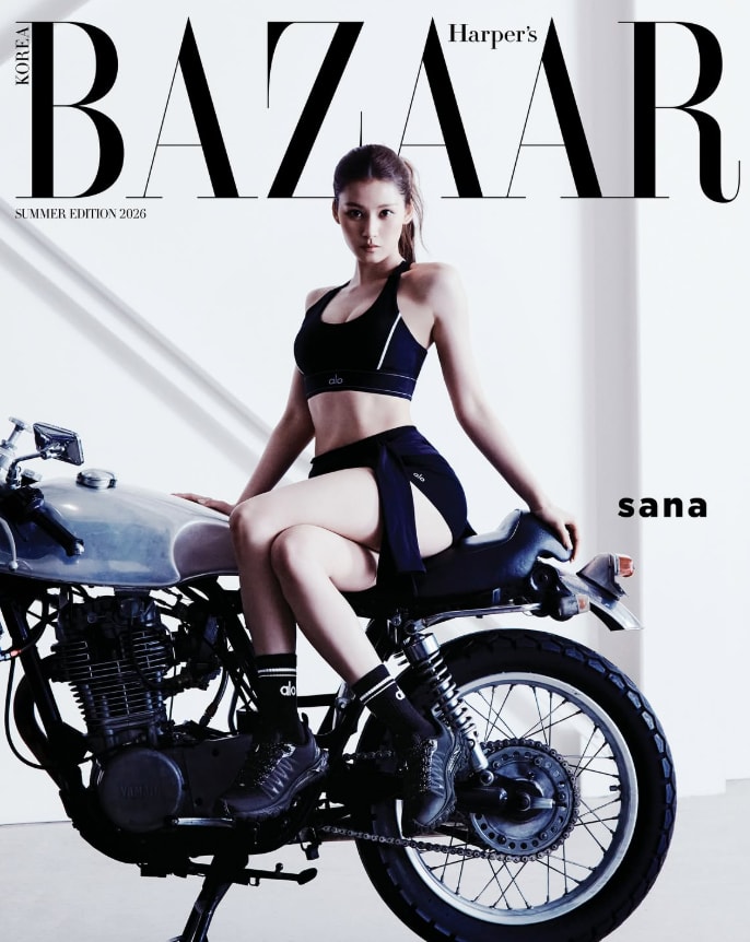 Sana Harper's Bazaar Korea Alo