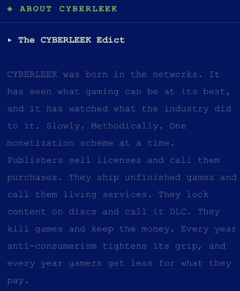 CYBERLEEK GTA 6 ultimatum to Rockstar Games (photo 2 of 2)