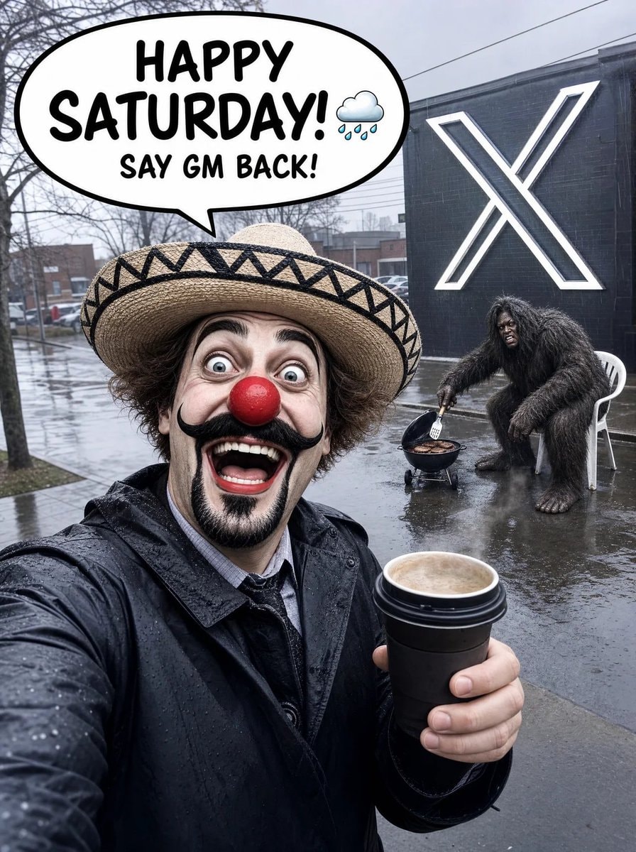 DrClownPhD Quebec rainy selfie