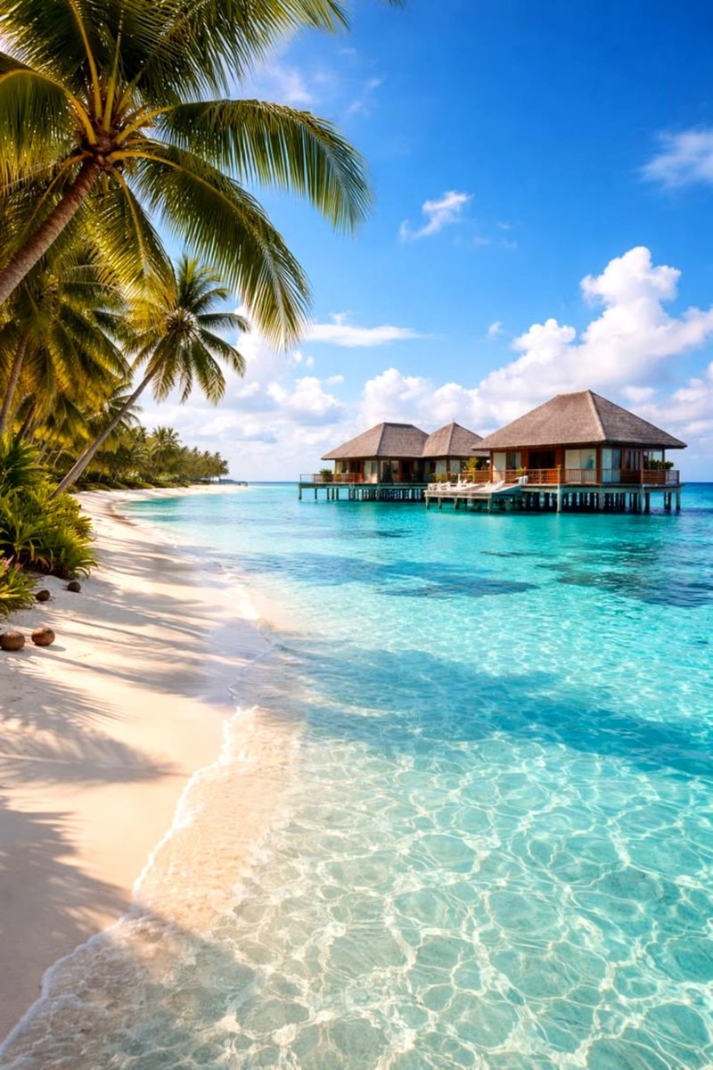 Maldives beach