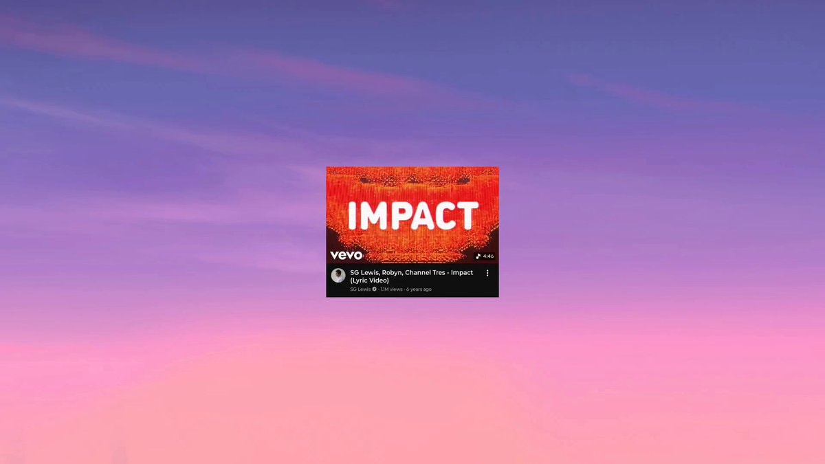 Impact SG Lewis Robyn Channel Tres Impact SG Lewis Robyn Channel Tres
