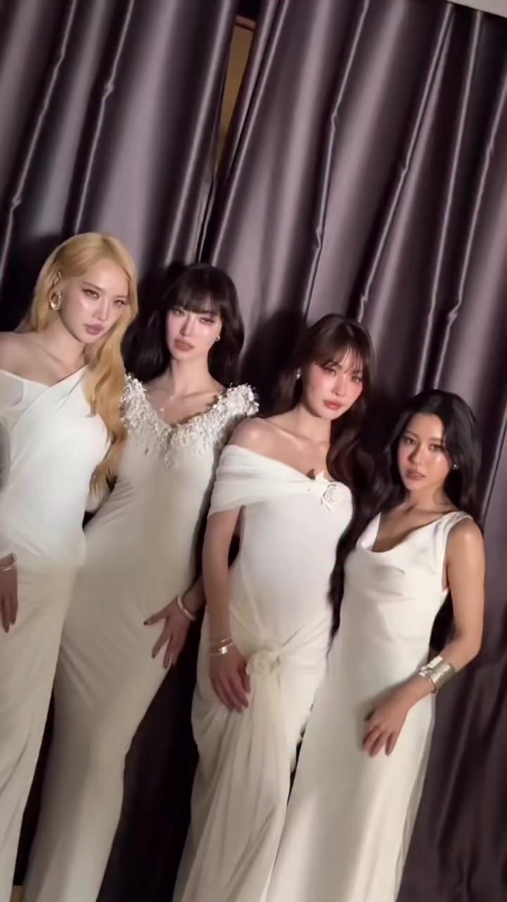 Jan Jingjing Kapook Ciize white dresses