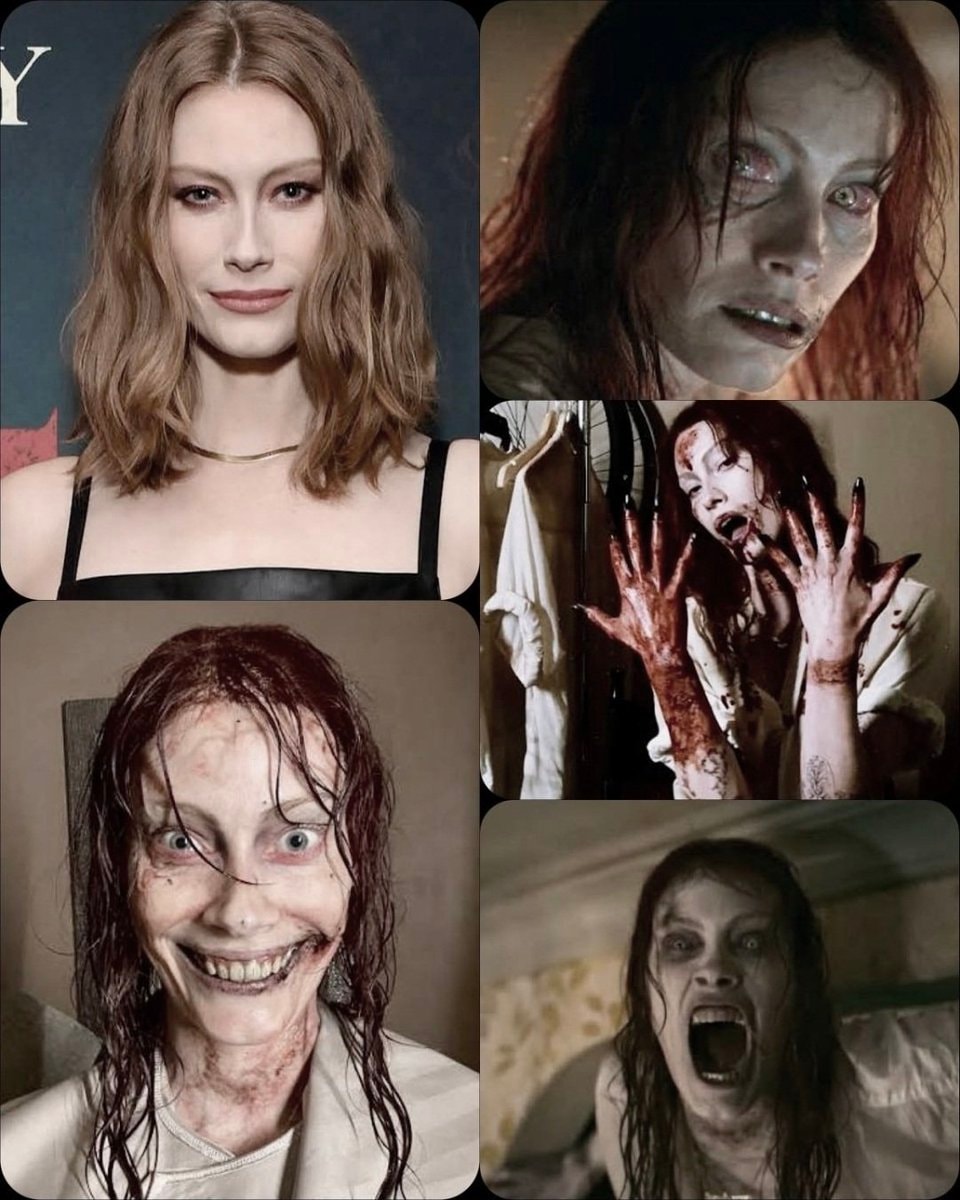 Woman embodies frightening character