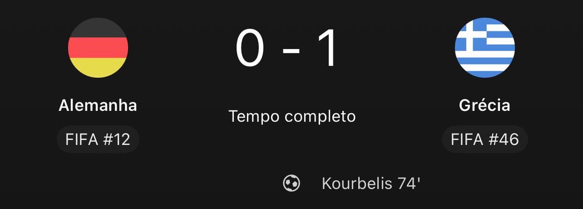 Germany vs Greece score