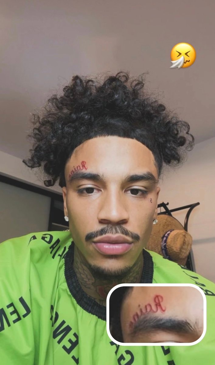Jay Cinco Raine eyebrow tattoo ❤️