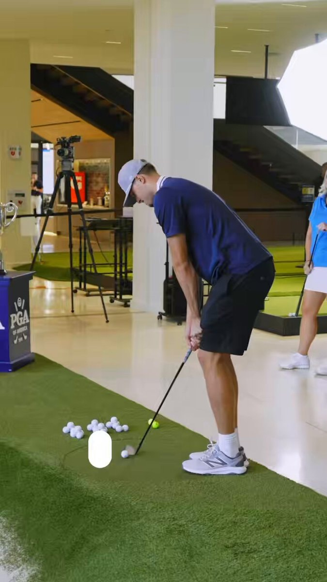 Cooper Flagg golfing at PGA of America Frisco
