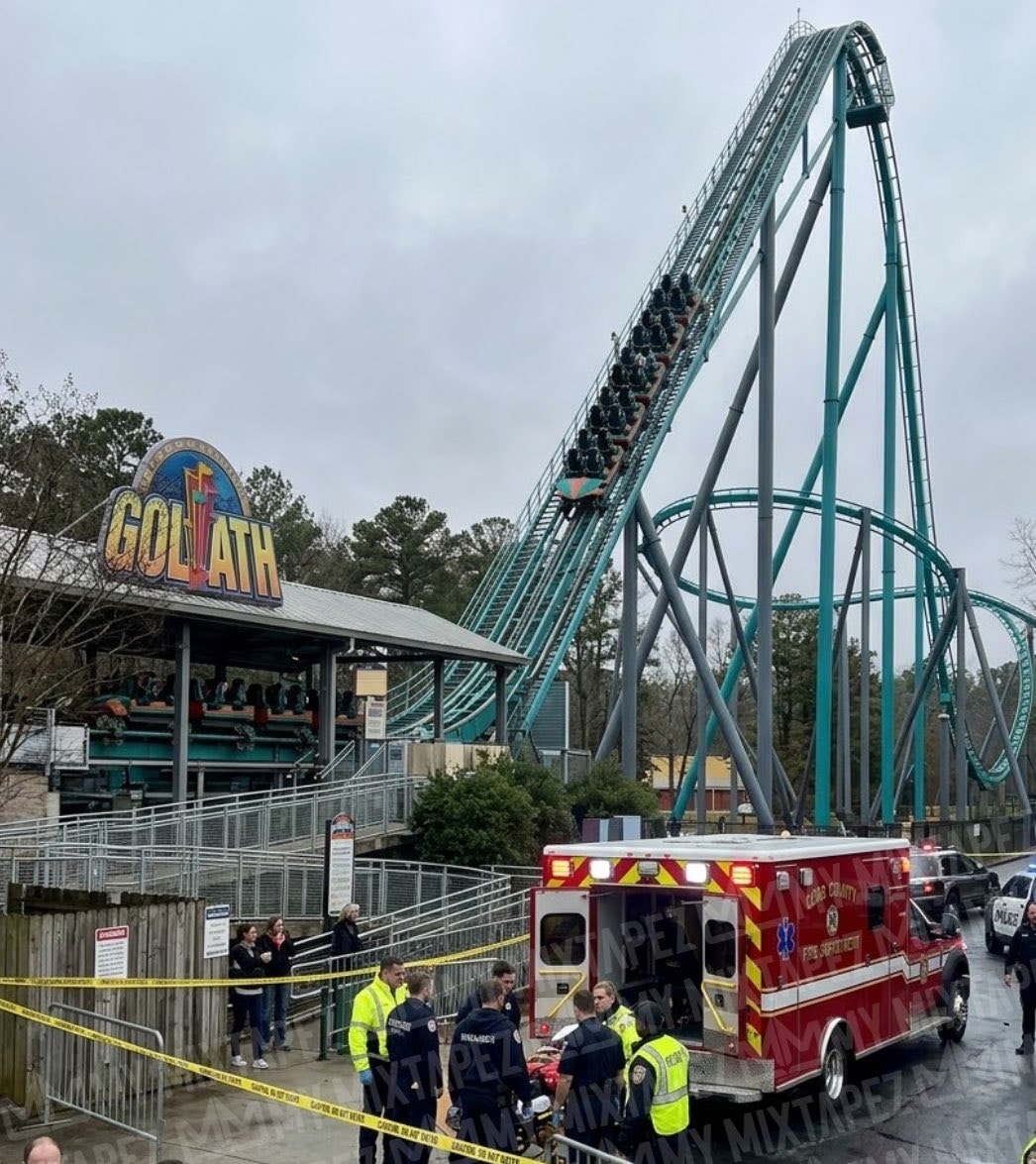 Goliath Six Flags Georgia fall