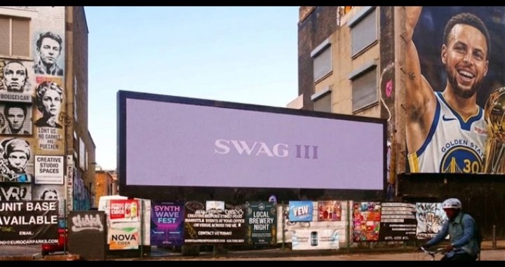 Justin Bieber SWAG lll Billboard (photo 2 of 2)