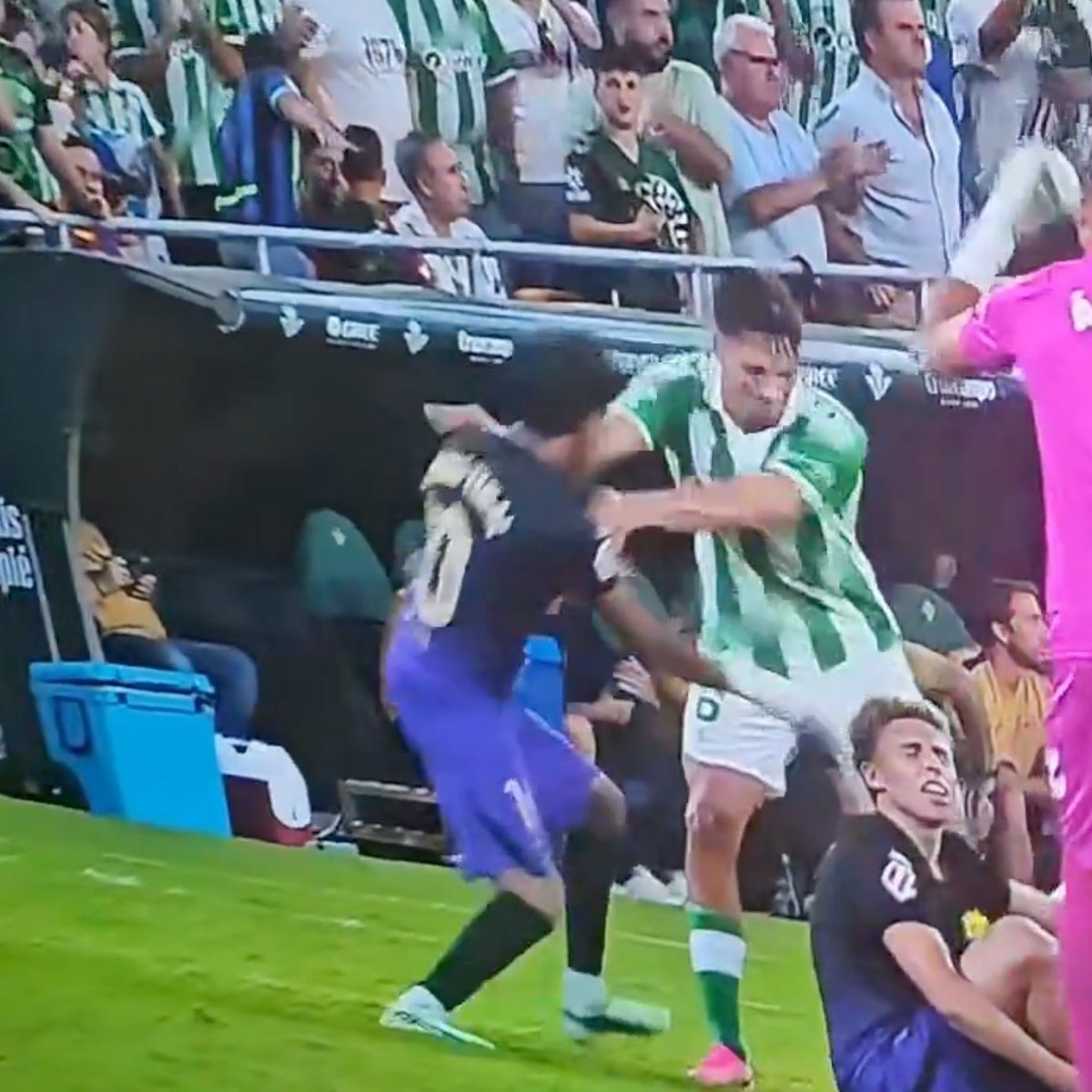 Facundo Lamine altercation footage Facundo Lamine altercation footage