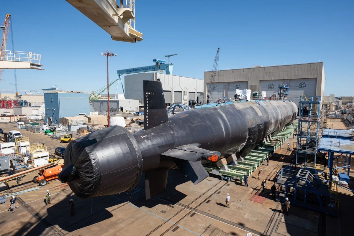 Newport News submarine construction Newport News submarine construction