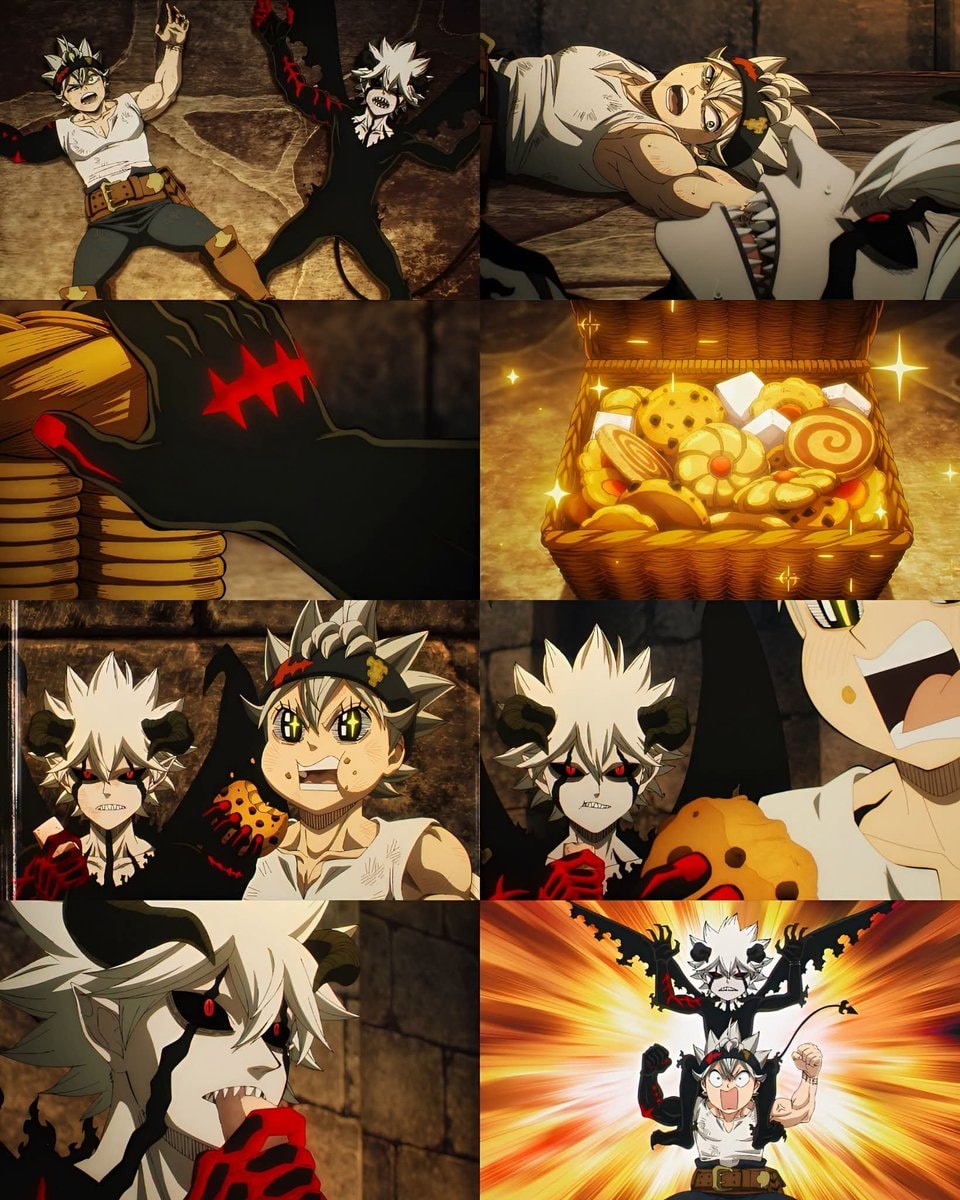Asta devil form collage