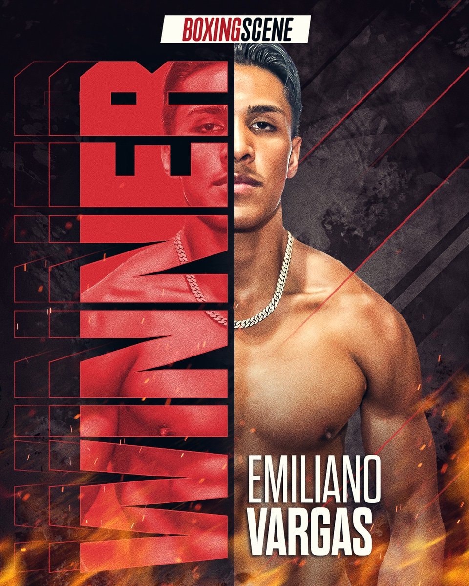 Emiliano Vargas stoppage