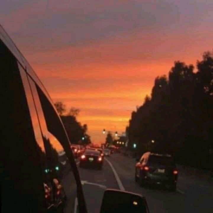 sunset phone photo (photo 2 of 2)