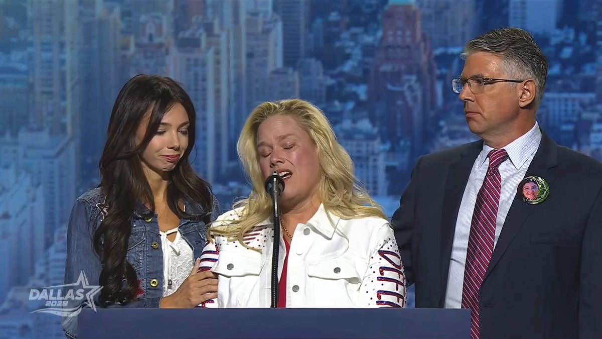 Jessica Gorman emotional speech