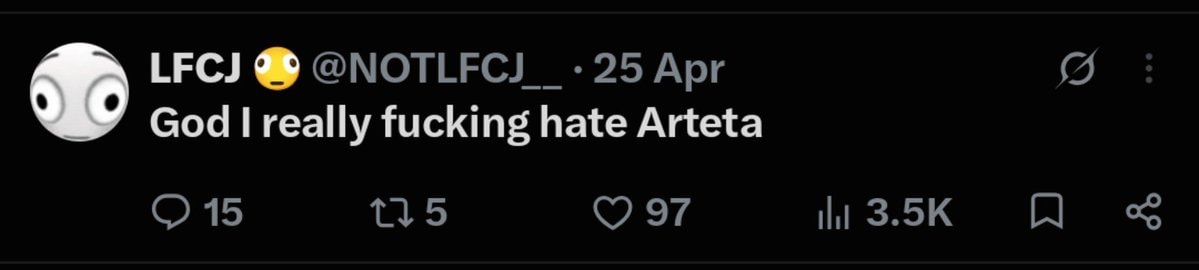 LFCJ hates Arteta LFCJ hates Arteta