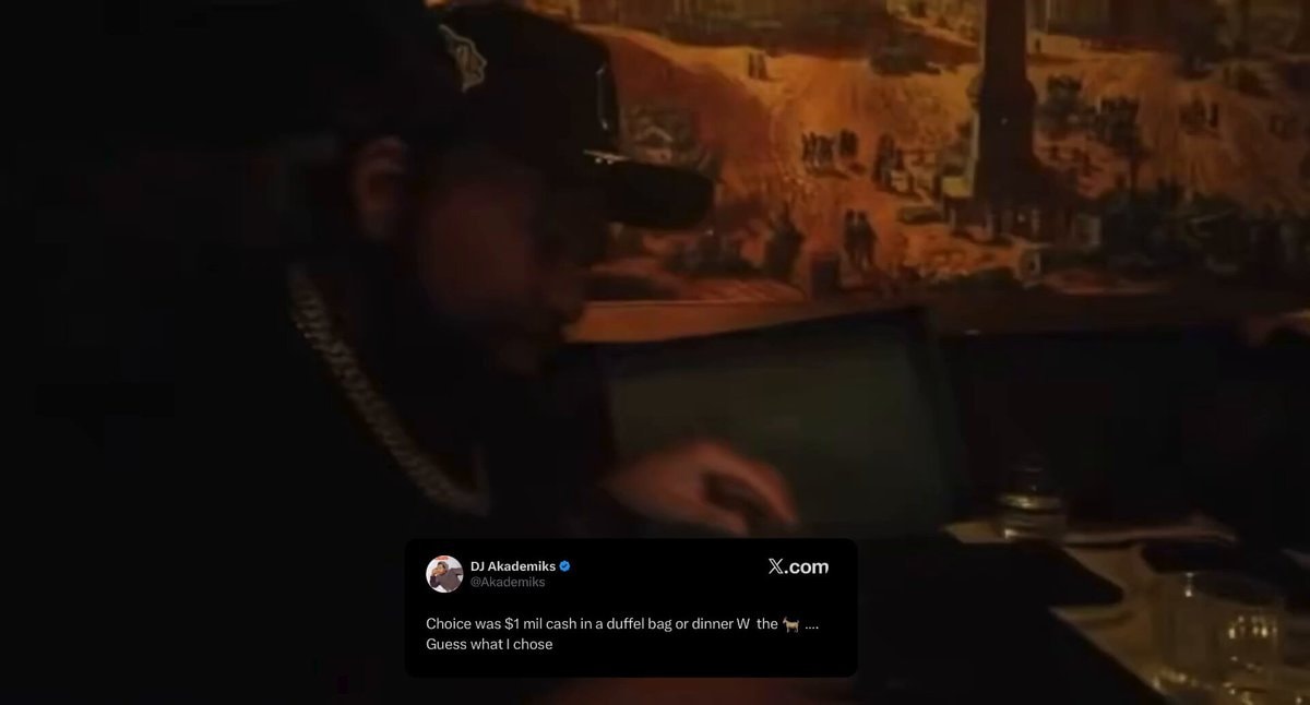 Drake OVO chain Akademiks
